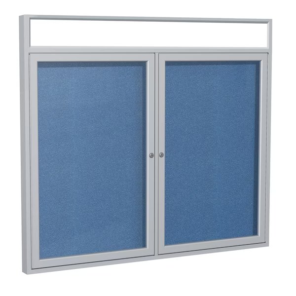 Enclosed Vinyl Bulletin Board 36x48